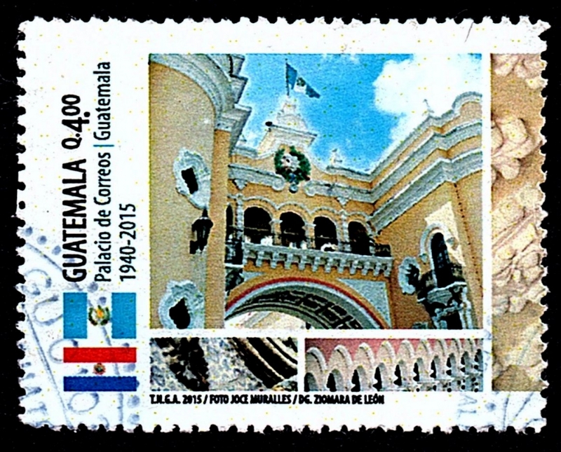 PALACIO DE CORREOS GUATEMALA 1940 - 2015