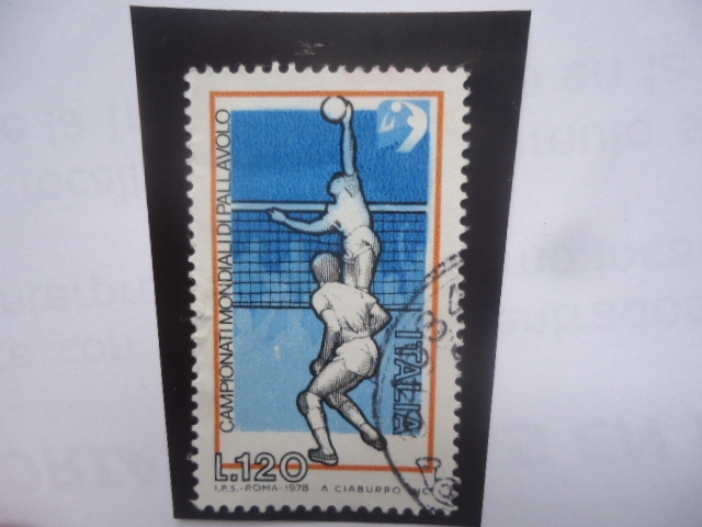 Campionati Mondiali Di Pallavolo- Campeonato del Mundo de Volibal 1978 - Roma