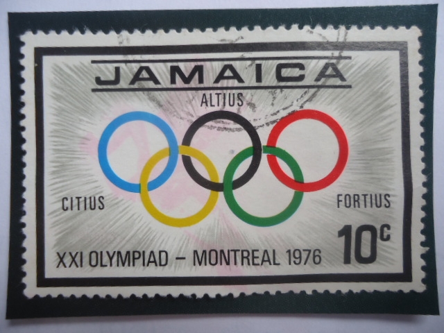 XXI Olympiad-Montreal 1976- Anillos Olimpicos- Juegos de Verano.