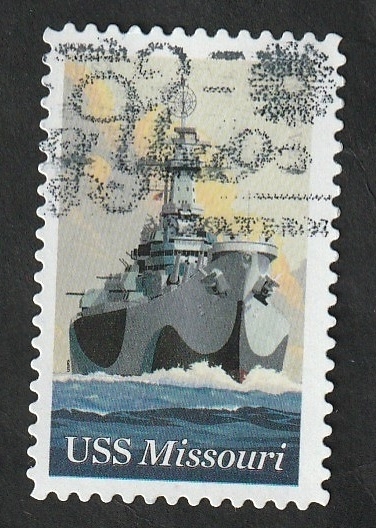 5234 - 75 Anivº del Acorazado USS Missouri  (BB-63)