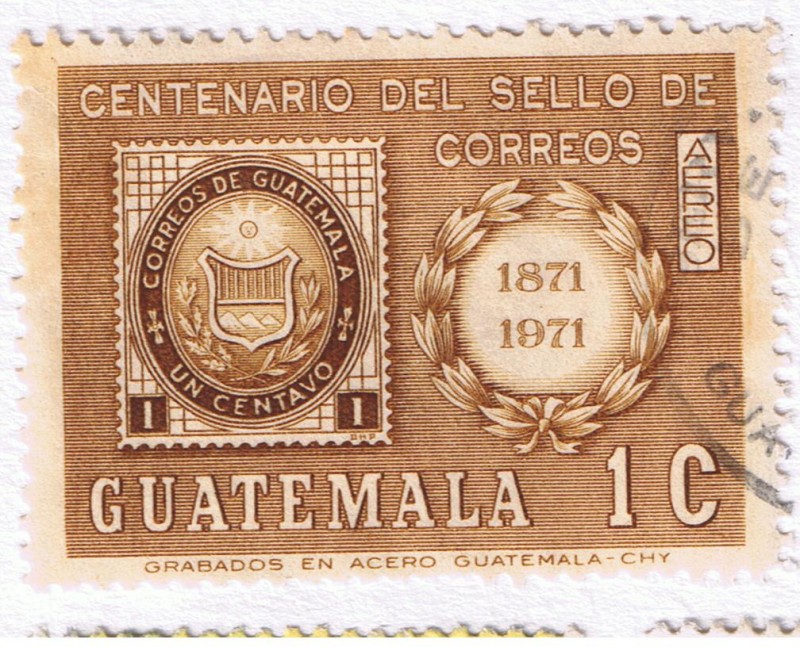 Centenario del sello de Correos  1871 1971