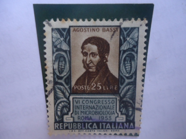 Agostino Bassi (1773-1856) Entomologo y Botánico - VI Congreso Internacional de Microbiología-Roma.
