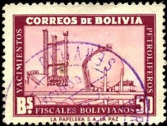 Yacimientos petrolíferos fiscales de Bolivia.