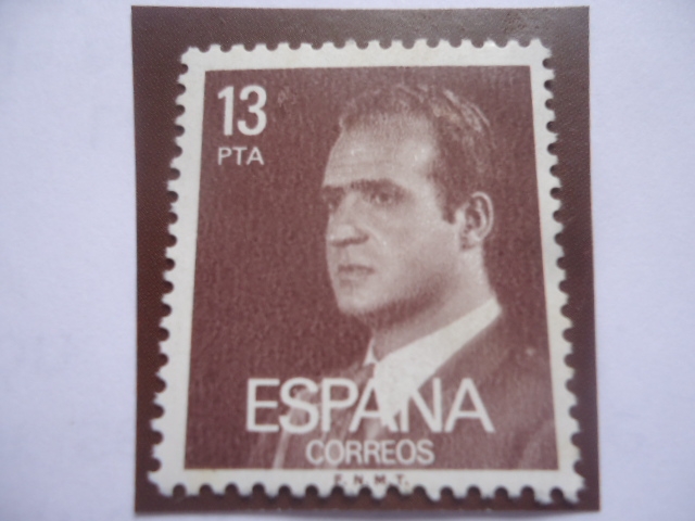 Ed:2599 - Rey Juan Carlos I - Serie: rey DonJuan Carlos I (1976-1984)-Busto hacia la Izquierda.