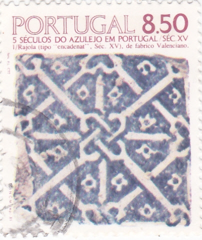 AZULEJO DE PORTUGAL SIGLO XV