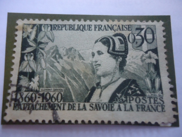 Rattachement de la Savoie a la France - Anexión de Saboya a Francia.