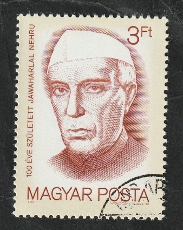 3240 - Centº del nacimiento de Jawaharlal Nehru