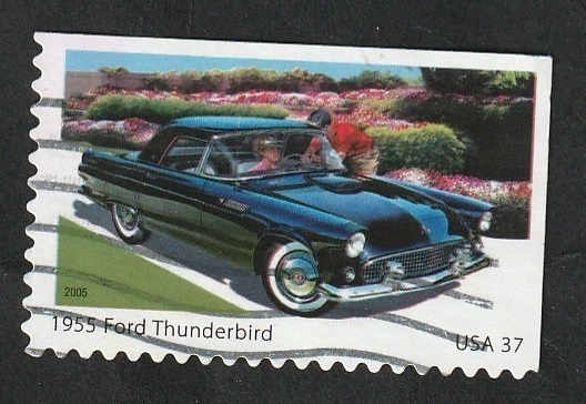 3686 - Automóvil, Ford Thunderbird de 1955