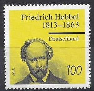 2013 - 200 aniversario del nacimiento de Friedrich Hebbel