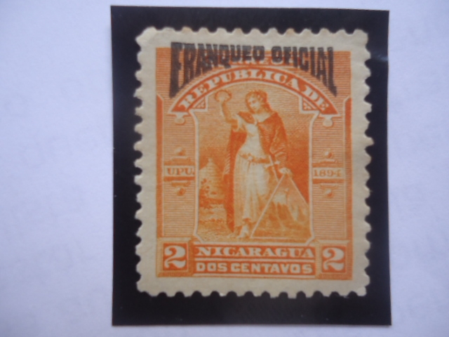 UPU 1894 - Franqueo Nacional - Paz y Victoria - Victoria Permanente.