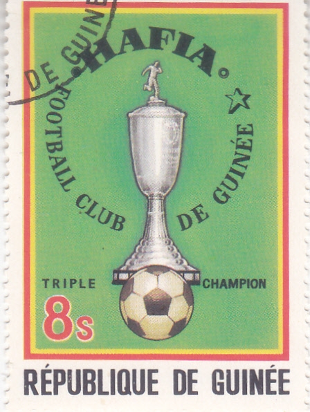 FUTBOL CLUB DE GUINÉE- HAFIA  TRIPLE CAMPEÓN