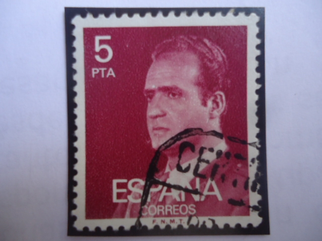 Ed:2347 - King Juan Carlos I - Serie: King Juan Carlos I (1976-1984)-Retrato de Cabeza y Hombro, Car