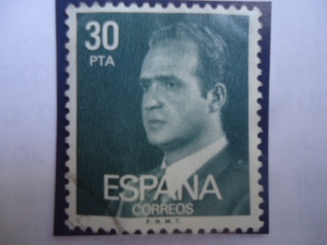 Ed:2600 - King Juan Carlos I - Serie: King Juan Carlos I (1976-1984)-Retrato de Cabeza y Hombro, Car