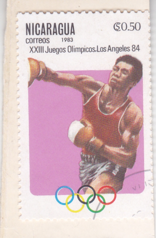 BOXEO-JUEGOS OLÍMPICOS DE LOS ANGELES'84