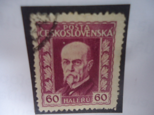 Tomas Garrigue Masaryk (1850-1937)-Presidente de Checoslovaquia (1918-1935)-Fundador de la Rep. de C