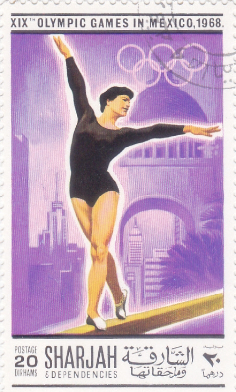 GIMNASTICA ARTÍSTICA-MEXICO'68