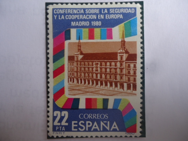 Ed: 2592 - Conferencia sobre la seguridad y la cooperación en Europa - Madrid 1980.