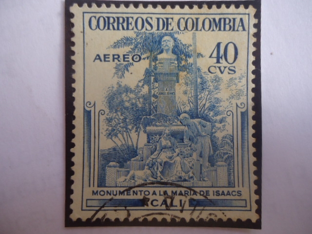 Monumento a La María de Isaacs-Cali- Novela 