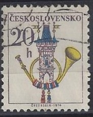 1974  - Trompeta postal
