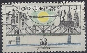 1978 - Puentes de Praga, Puente del ferrrocarril