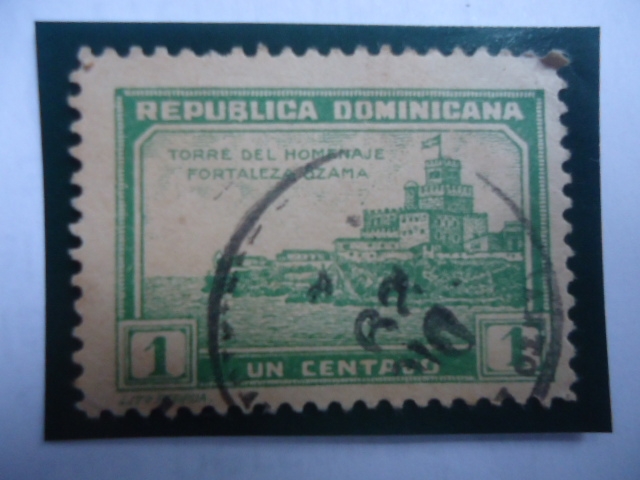 Torre del Homenaje-Fortaleza Ozama (Construcción época Colonial-1502 por el Español Nicolas de Ovand