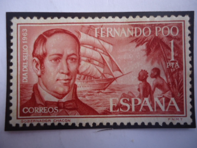 Ed:ES-FP 263 -Día del Sello -Serie: Fernando Poo (o Malabo, Isla Africana)