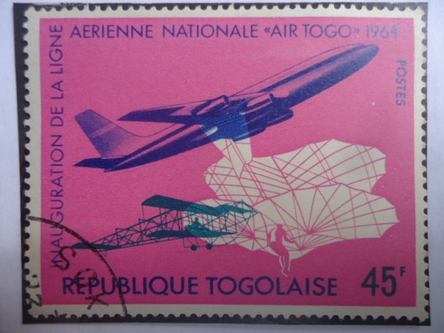Inauguration de la Ligne Aerienne Nationales 