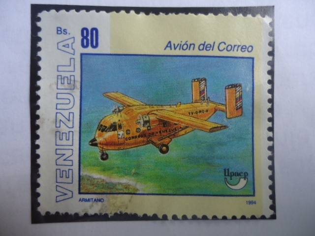 Trafico Postal-Avión del Correo - Serie: Trasportación Postal