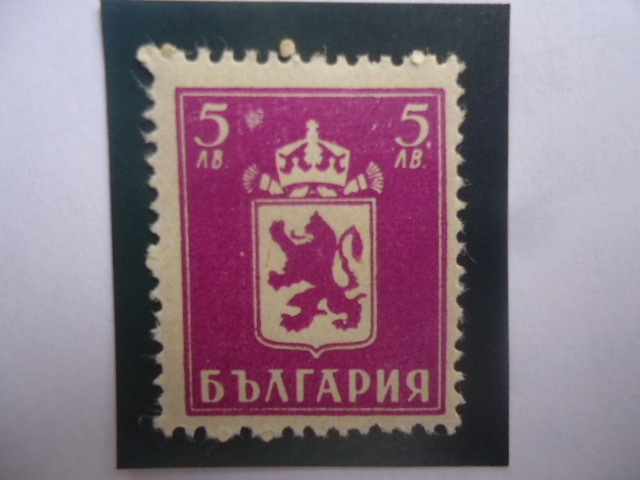 Escudo de Arma-Leon de Bulgaria