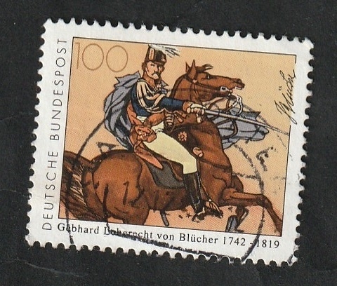 1473 - 250 Anivº del nacimiento de Gebhard Leberecht von Blücher