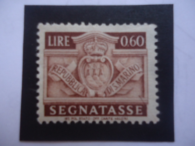 República di San Marino - Segnatasse - Taxe- Postage Dues Stamps.