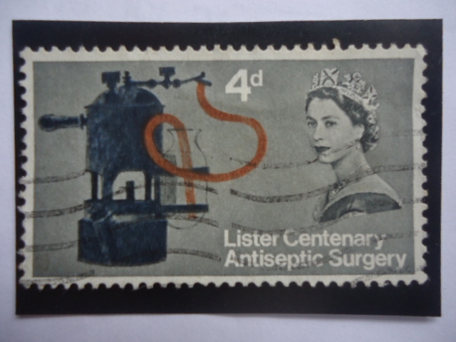 Lister Centenary  Antiseptic Surgery - Centenario del descubrimiento de Joseph Luister de Cirugía An