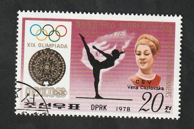 1501P - Vera Caslavska, gimnasia