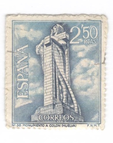 Edifil 1805. Monumento a Colón