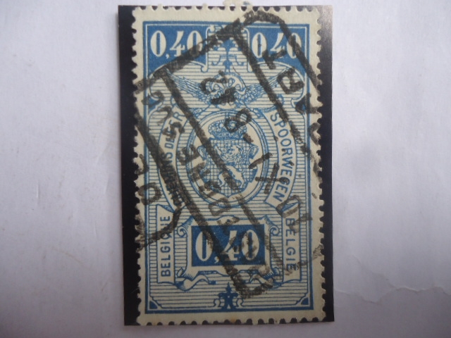Sello Ferroviario - Escudo de Armas