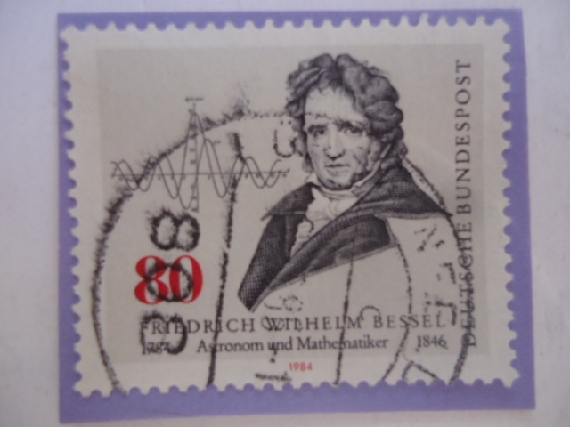 Friedrich Wilhelm Bessel (1784.1846) Matemático y Astrónomo Aleman.