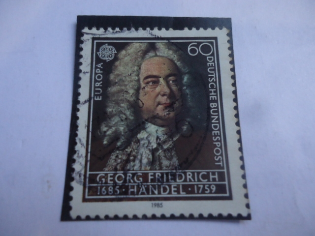 George Friedrich Händel (1685-1759) Compositor Aleman-Europa (C.E.P.T)-Año Europeo de la Música..
