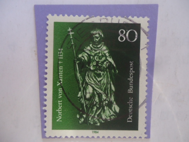 Norbert Von Xanten (1080-1134)- 850° Aniversario de la Muerte de San Norbert Von Xanten (1134-1984)