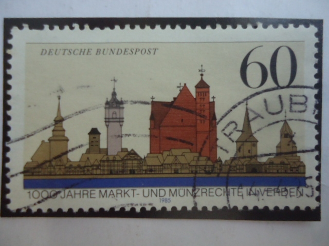 1000 Jahre Markt-Und Münzrechte in Veden-1000 Años de mercado y Derechos de Moneda en Verden (Aleman