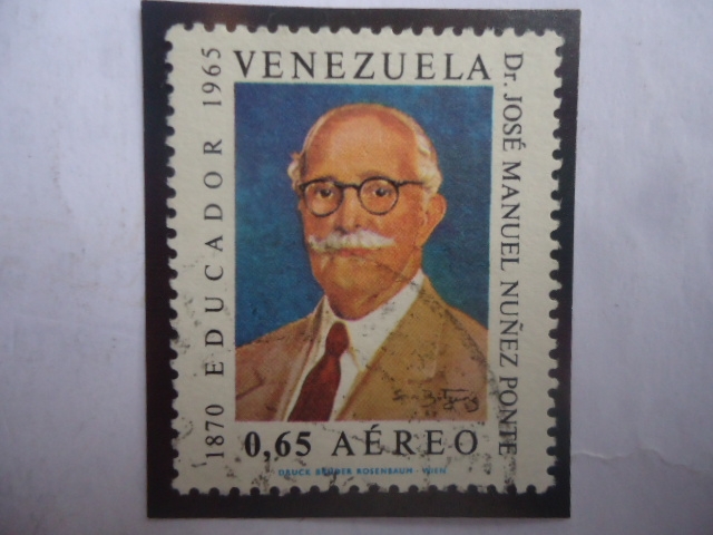 Educador-Dr.José M.Nuñez Ponte (1870-1965)-3°Aniv.de su Muerte y Primer Cent. del nacimiento (1870-1