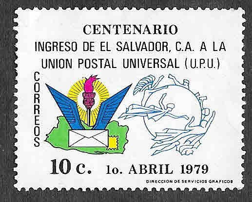 905 - Centenario del Ingreso de El Salvador en la UPU