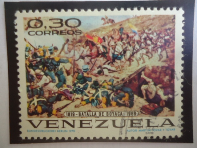 Batalla de Boyacá - 150°Aniversario de la Batalla en el Puente de Boyacá (1819-1969)