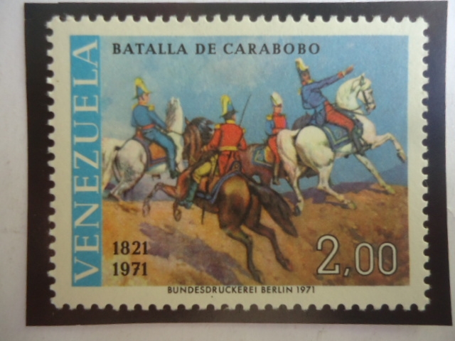 Batalla de Carabobo - 150°Aniversario de la Batalla de Carabobo (1821-1971)