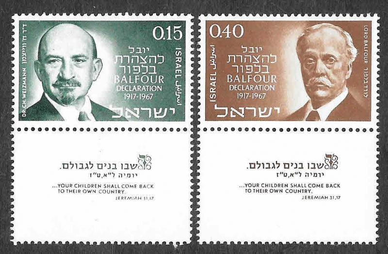 353-354 - L Aniversario de la Declaración Balfour 