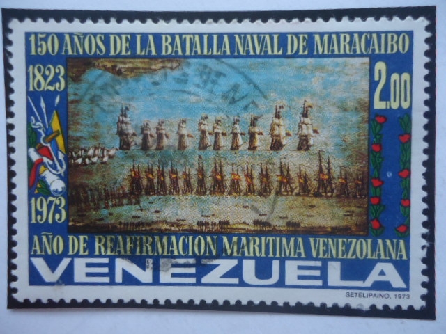 150° Año de la Batalla Naval de Maracaibo (1823-1973) - Año de la Reformación Marítima Venezolano