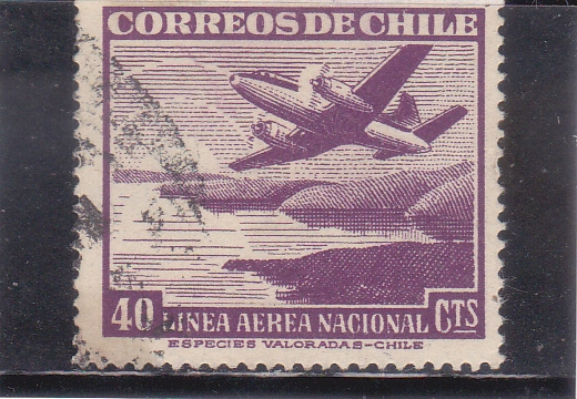 línea aérea nacional- bimotor