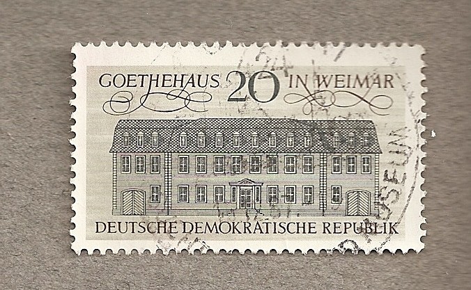 La casa de Goethe en Alemania