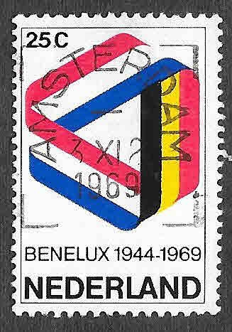 447 - XXV Aniversario de la Unión Aduanera de Benelux