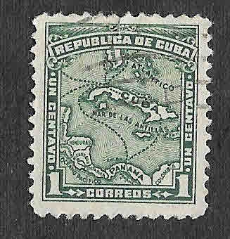 253 - Mapa de Cuba