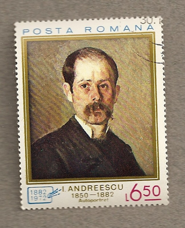 Autoretrato de I. Andreescu